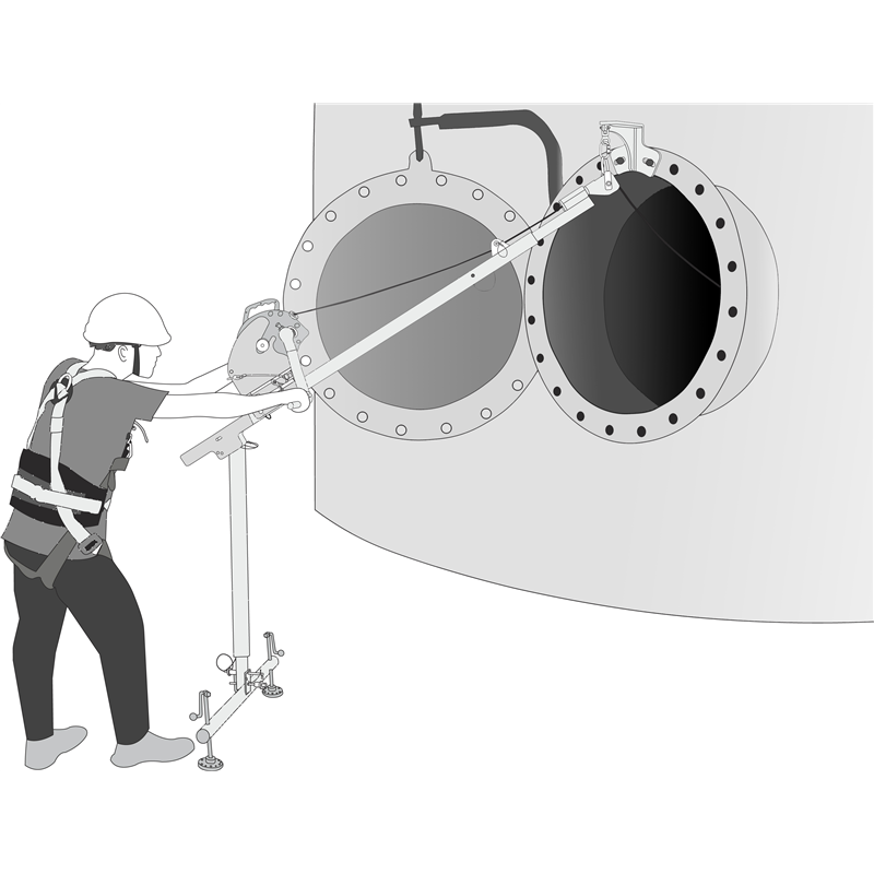 Ancrage Pour Potence Acc S Pour Espaces Confin S Kratos Safety