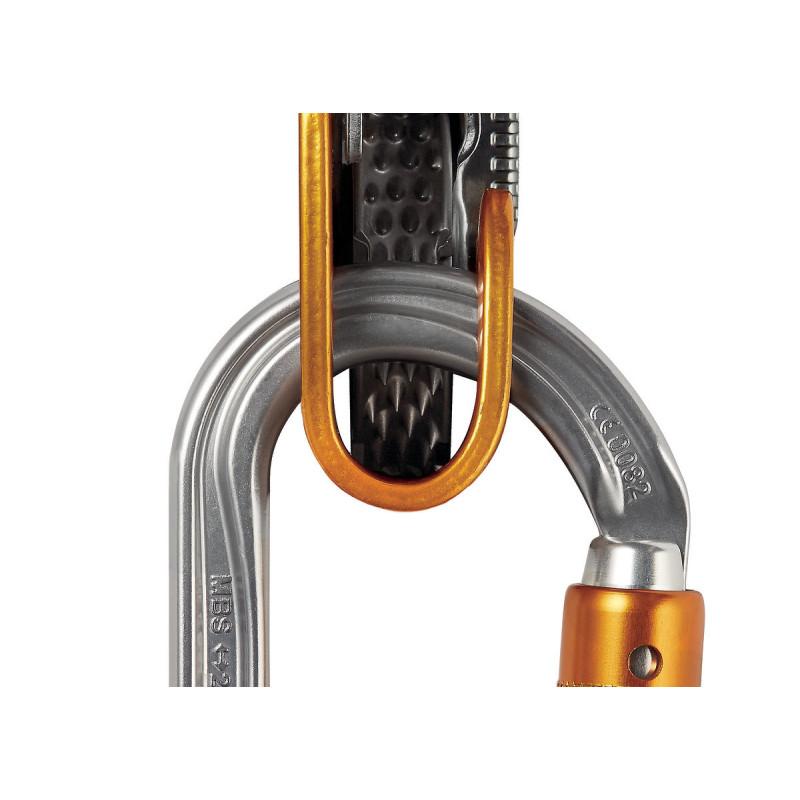 Mousqueton Ovale Léger Alu PETZL Ok Screw Lock M33A SL