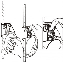 KRATOS SAFETY - Poignée ascension - Ascender Handle (gauche)