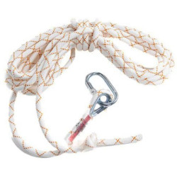 3M - Corde de travail ø 12,5 mm - 10 m avec mousqueton