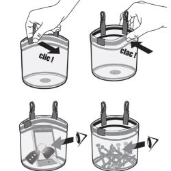 BEAL - Porte outils - Glass bucket II