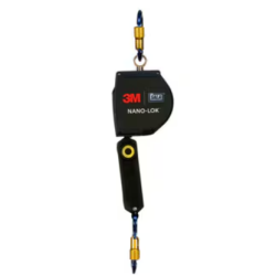 3M™ DBI-SALA® - Antichute à rappel automatique - Nano-Lok™ XL 6m sangle - Connecteurs alu