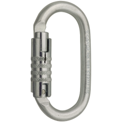 CAMP - Mousqueton - OVAL PRO 3 LOCK 30 KN