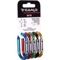 CAMP - Mousqueton - RACK PACK EKTO - 5 pcs