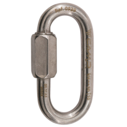 CAMP - Mousqueton - Maillon rapide Oval inox 8mm