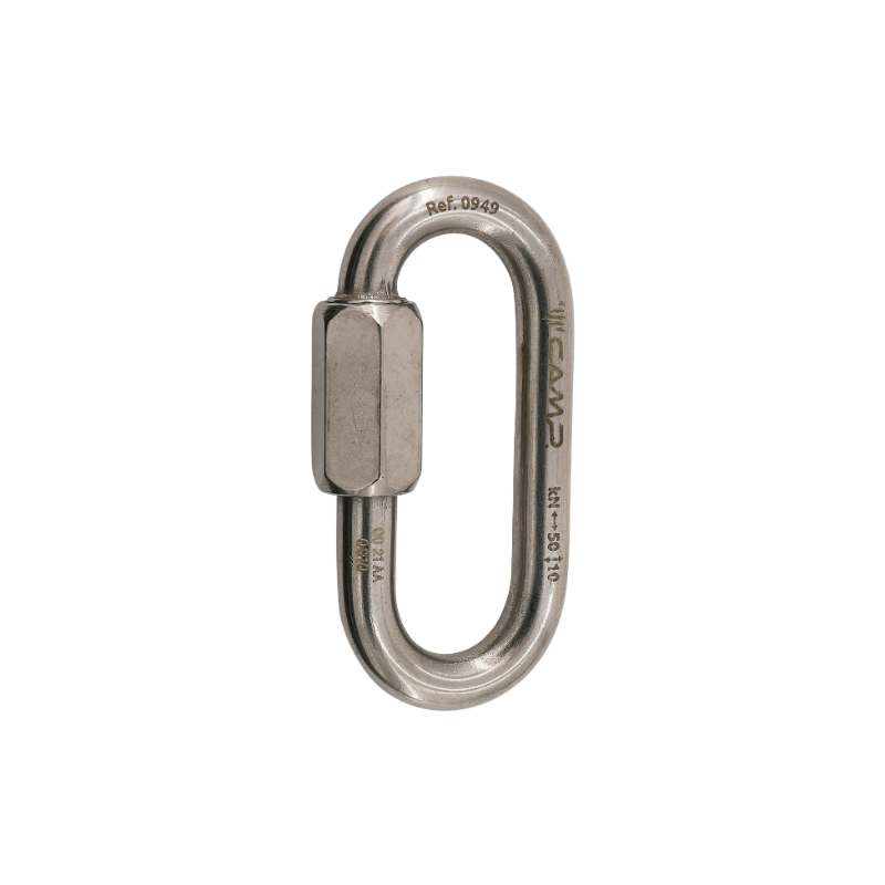 CAMP - Mousqueton - MAILLON OVAL 10 MM INOX